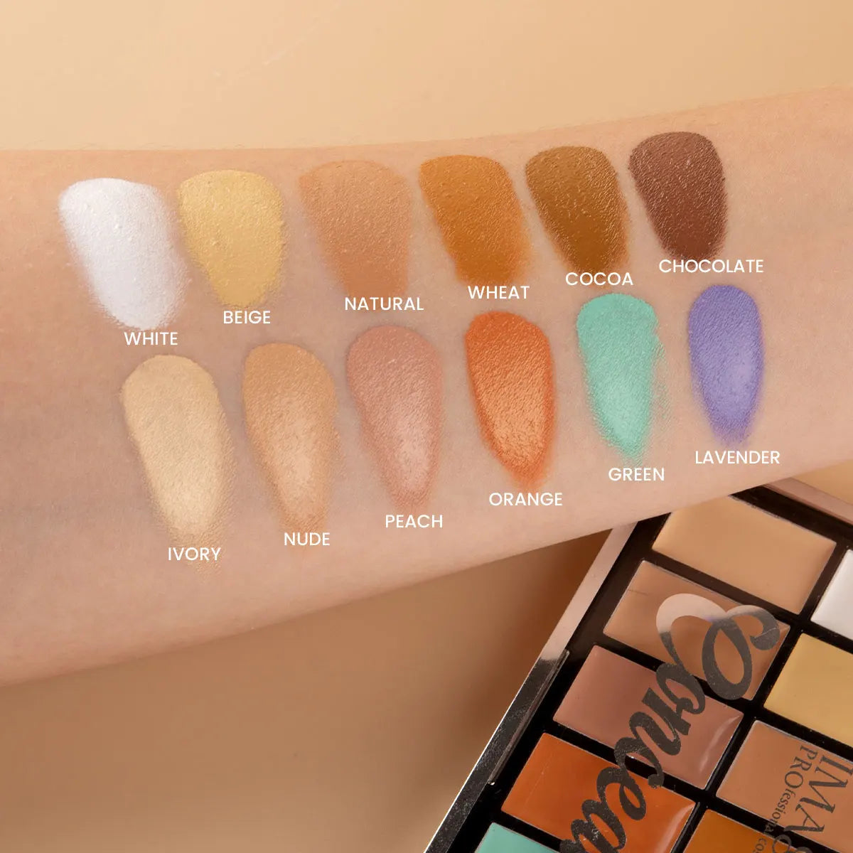 Palette de correcteurs Queen Rainbow