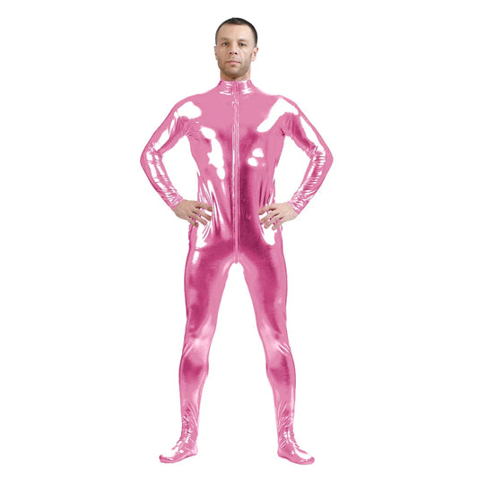 Costume zentai Queen Glitter (Pink)