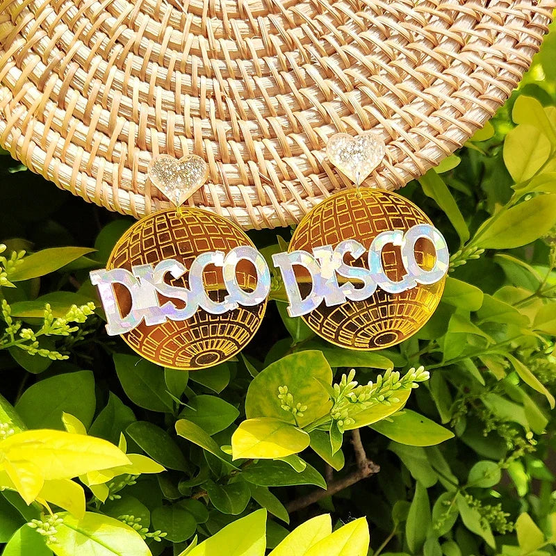 Boucles d'oreilles Queen Disco