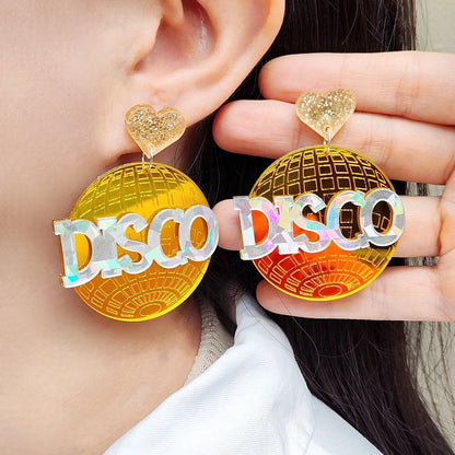 Boucles d'oreilles Queen Disco