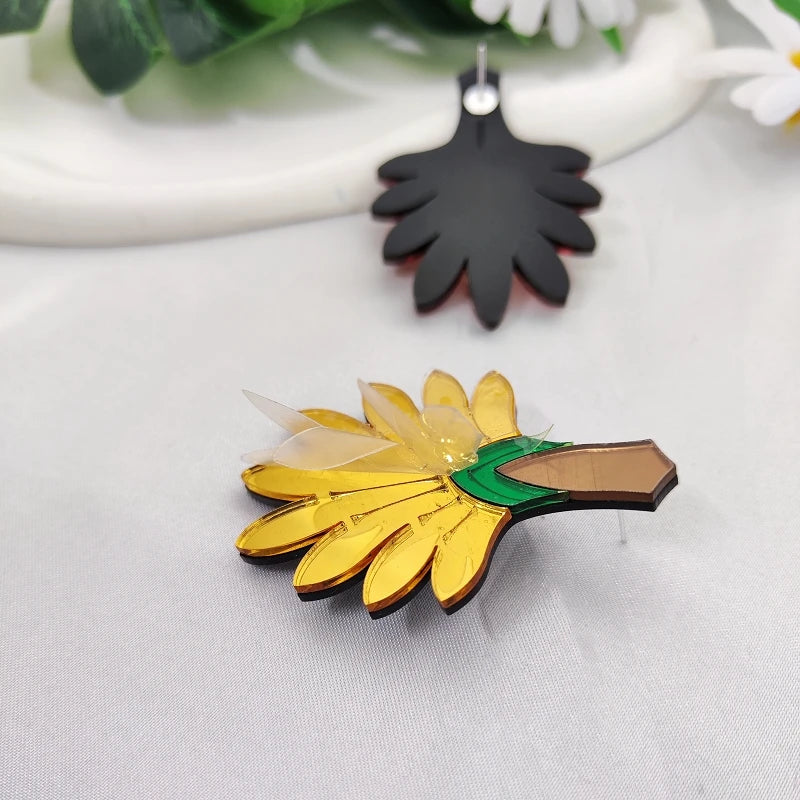 Boucles d'oreilles Queen Flowers