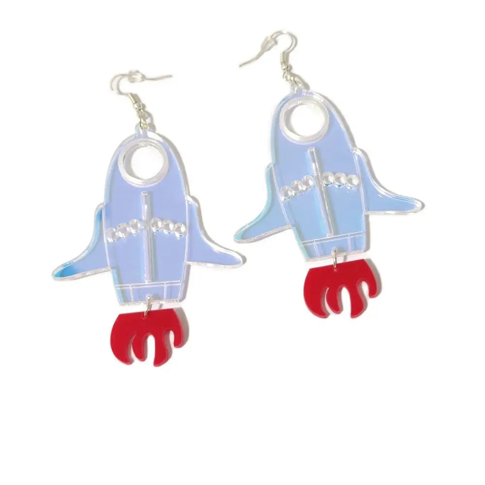 Boucles d'oreilles Queen Rocket