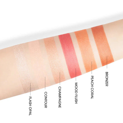 Palette de blush et d'illuminateur Queen Beautiful