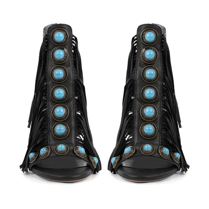 Sandales Queen Larkspur (4 Couleurs)