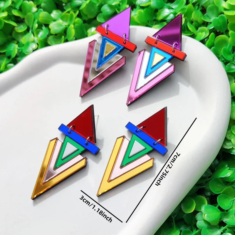 Boucles d'oreilles Queen Reflex