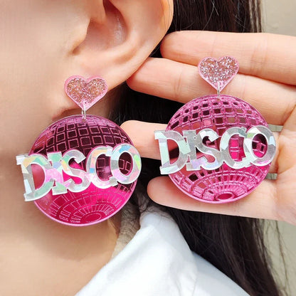 Boucles d'oreilles Queen Disco