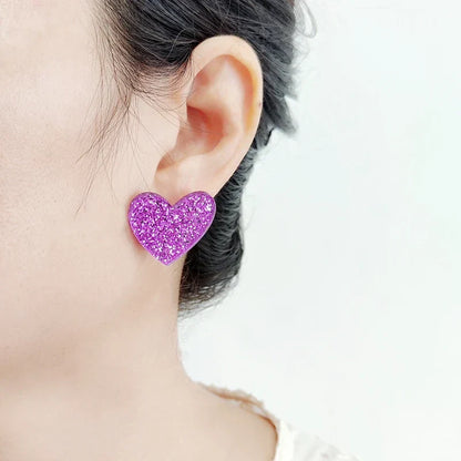 Boucles d'oreilles Queen Hearts