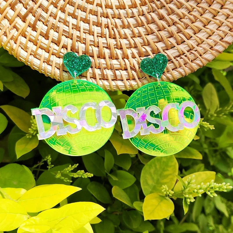 Boucles d'oreilles Queen Disco