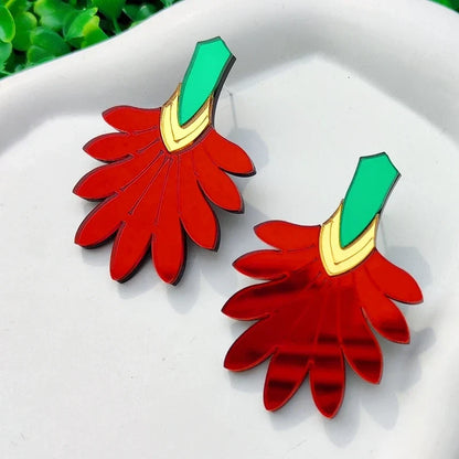 Boucles d'oreilles Queen Flowers