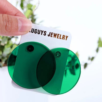 Boucles d'oreilles Queen Plate