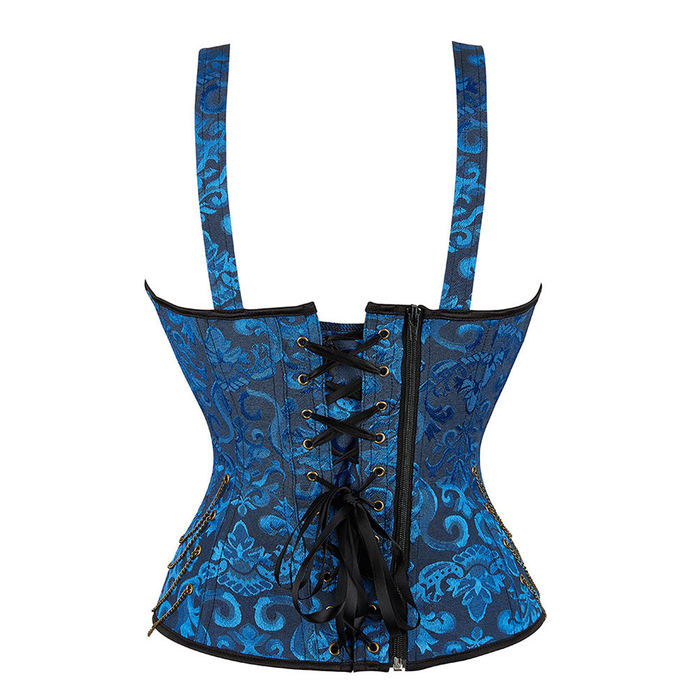 Corset Queen Hawren (Bleu)