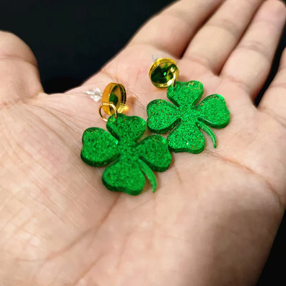 Boucles d'oreilles Queen Clover