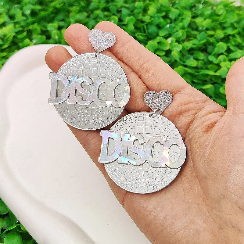 Boucles d'oreilles Queen Disco