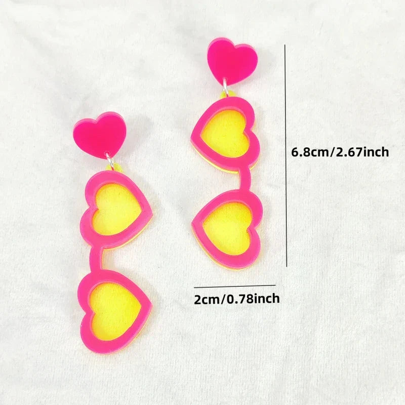 Boucles d'oreilles Queen Sunglasses