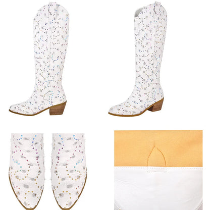 Bottes Queen Periwinkle (4 Couleurs)