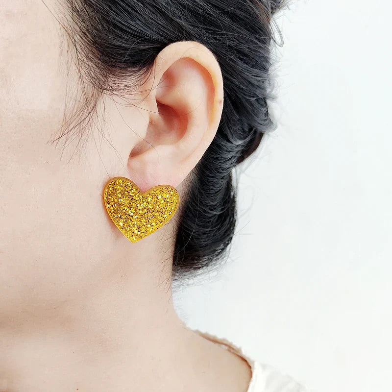 Boucles d'oreilles Queen Hearts