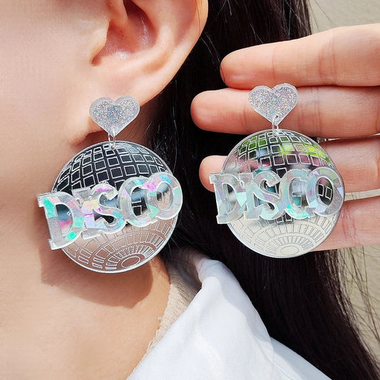 Boucles d'oreilles Queen Disco