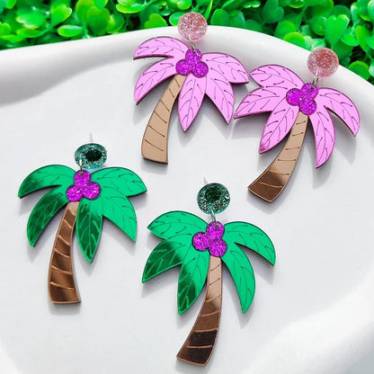 Boucles d'oreilles Queen Palm