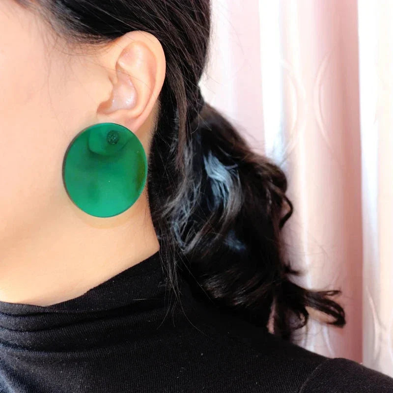 Boucles d'oreilles Queen Plate