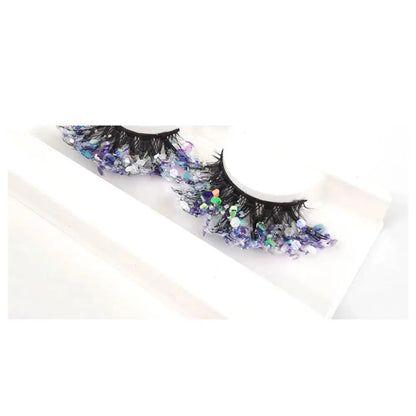 Faux cils Queen Sequins (Argenté)