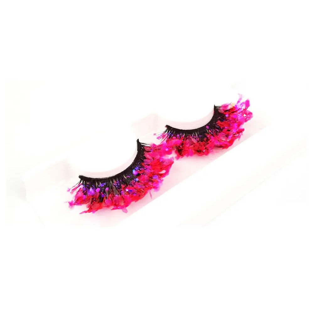 Faux cils Queen Sequins (Fuchsia)