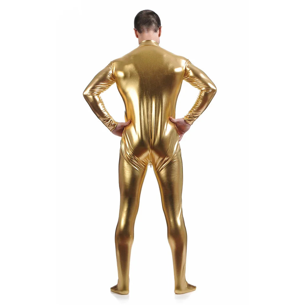 Costume zentai Queen Glitter (Royal blue)