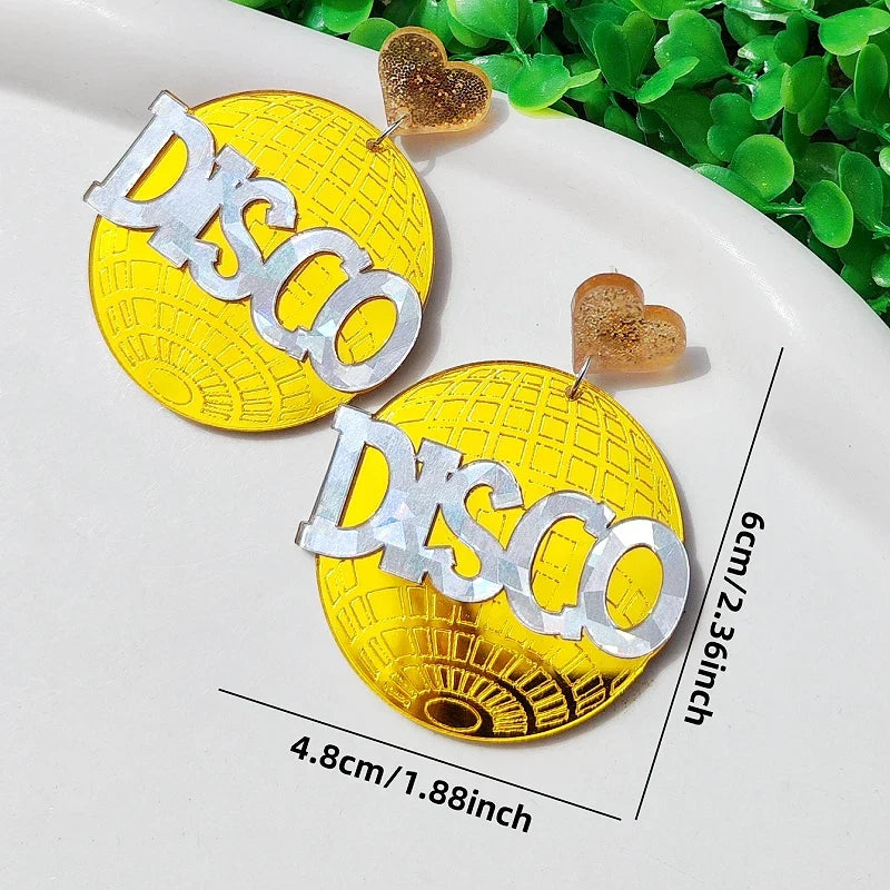 Boucles d'oreilles Queen Disco