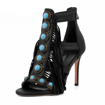 Sandales Queen Larkspur (4 Couleurs)