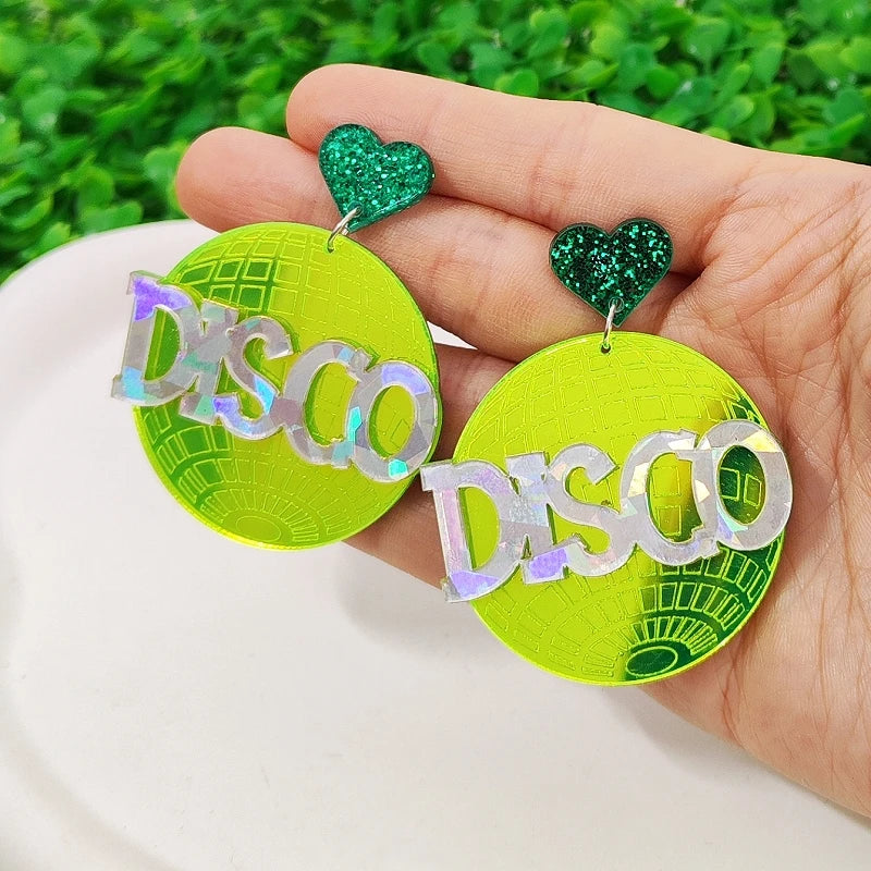 Boucles d'oreilles Queen Disco
