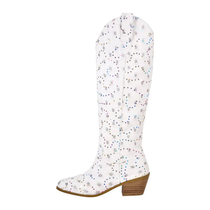 Bottes Queen Periwinkle (4 Couleurs)