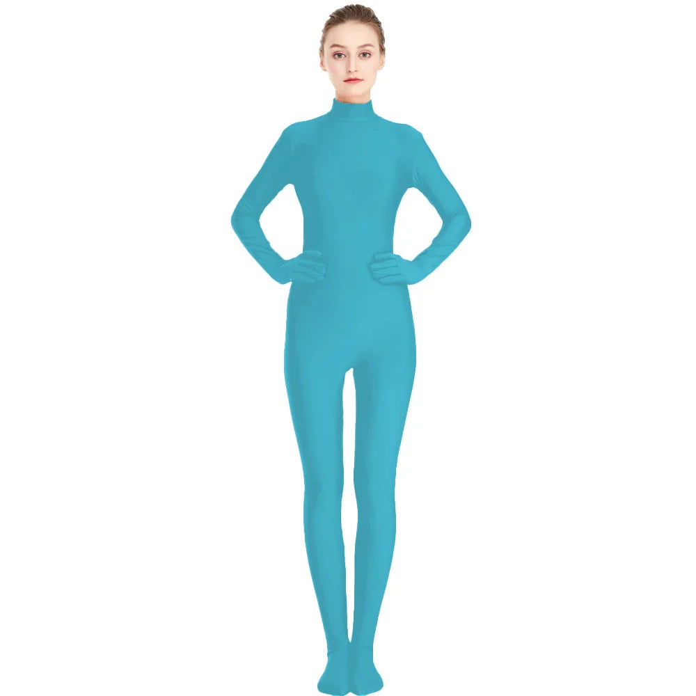 Costume zentai Queen Rania (Sky blue)