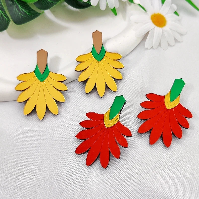 Boucles d'oreilles Queen Flowers
