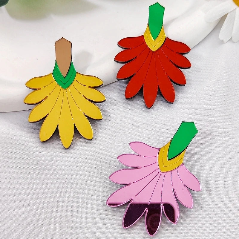 Boucles d'oreilles Queen Flowers