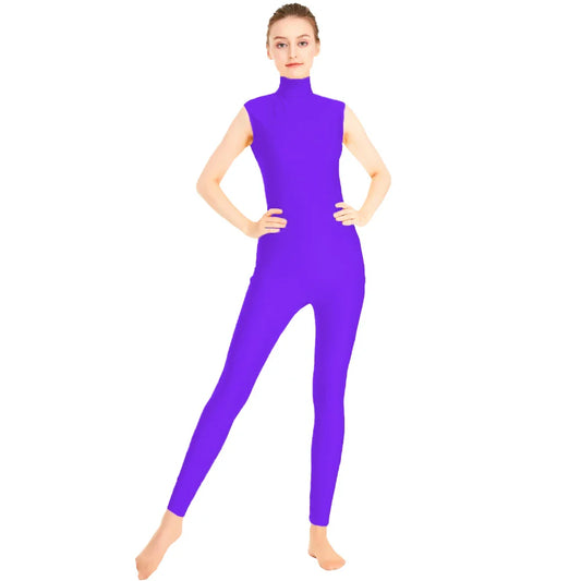 Combinaison Queen Satin (Deep purple)