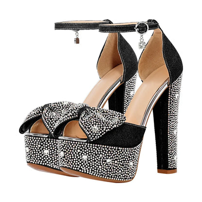 Sandales Queen Sylvania (Noir)