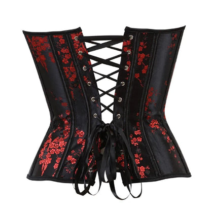 Corset Drag Moulin (Noir)