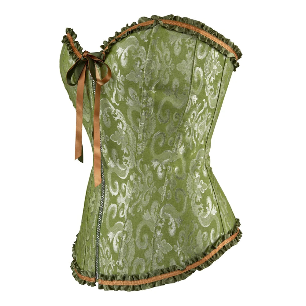 Corset Drag Fayette (Vert)