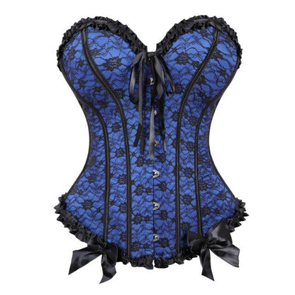 Corset Drag Hurricane (Bleu)