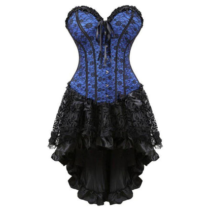 Robe Corset Drag Bratislava (Bleu)