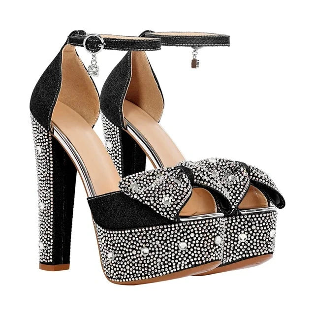 Sandales Queen Sylvania (Noir)