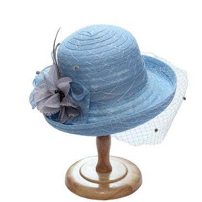 Chapeau Queen Divinna (Bleu clair)