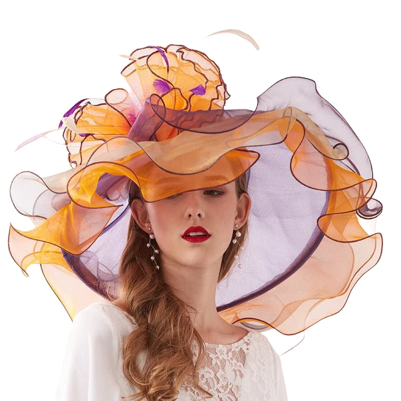 Chapeau Queen Indirha (Orange)