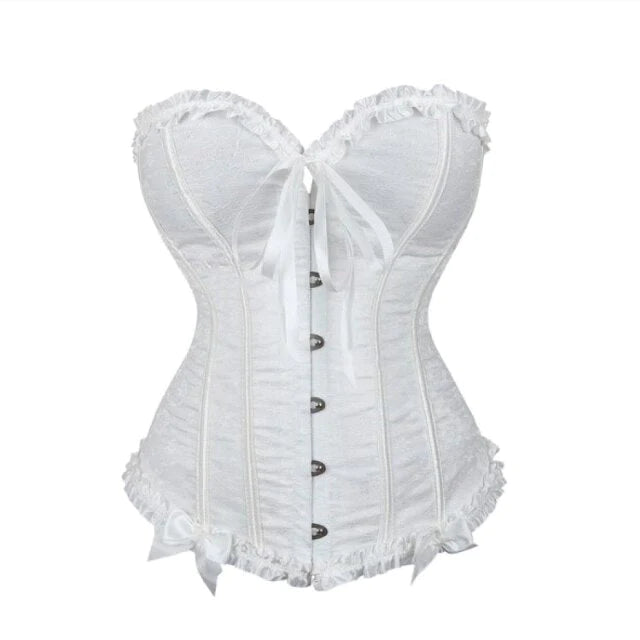 Corset Drag Hurricane (Blanc)