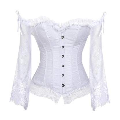 Corset Drag Forest (Blanc)