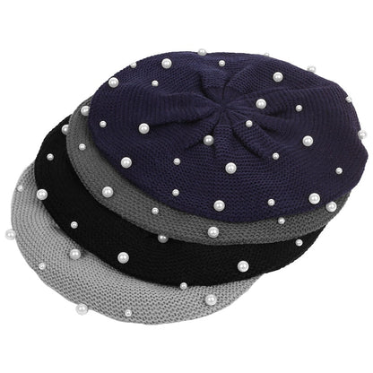 Béret Queen Milan (Bleu marine)
