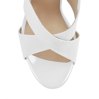 Sandales Queen Bhiowork (Blanc)