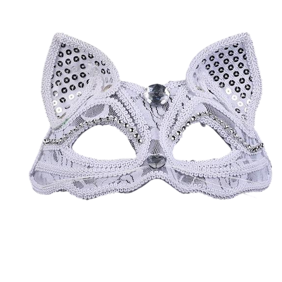 Masque Queen Kitten (2 Couleurs)