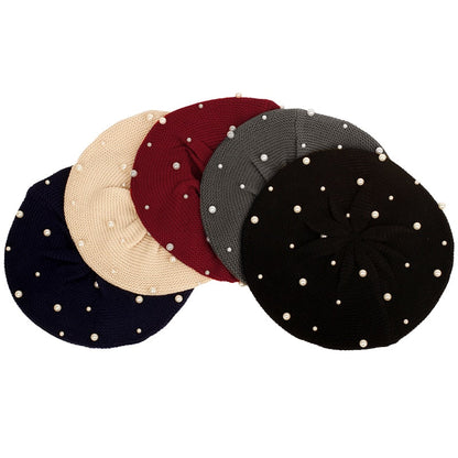 Béret Queen Milan (Bleu marine)