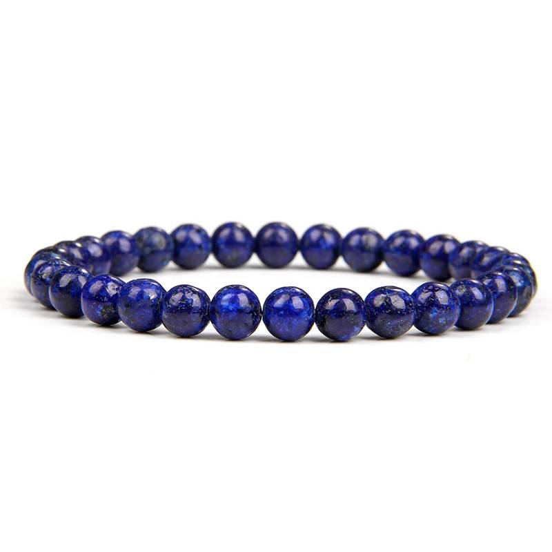 Bracelet Queen Lapis Lazuli (Bleu)