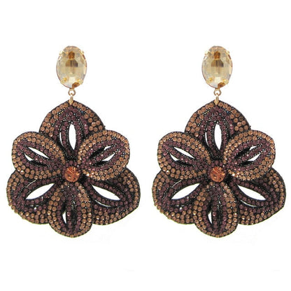 Boucles D'Oreilles Queen Treval (7 Couleurs)